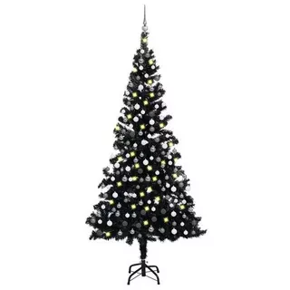 VidaXL Arbre de Noël artificiel avec décoration  