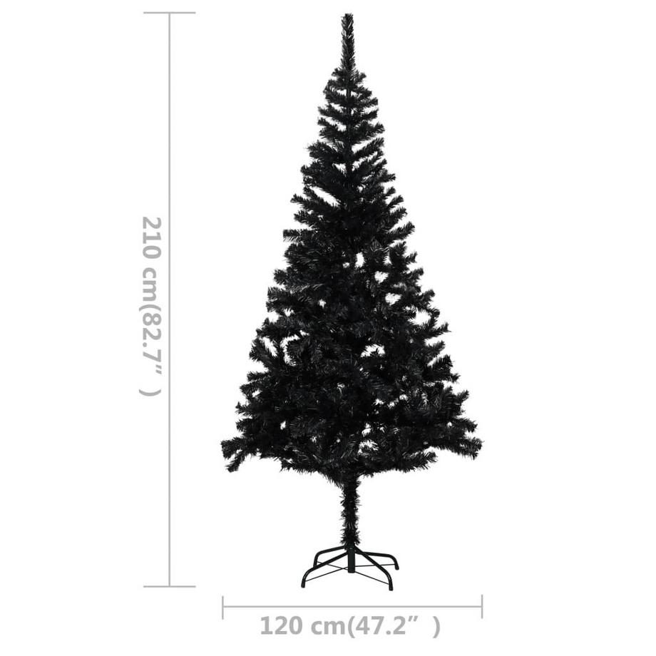 VidaXL Arbre de Noël artificiel avec décoration  