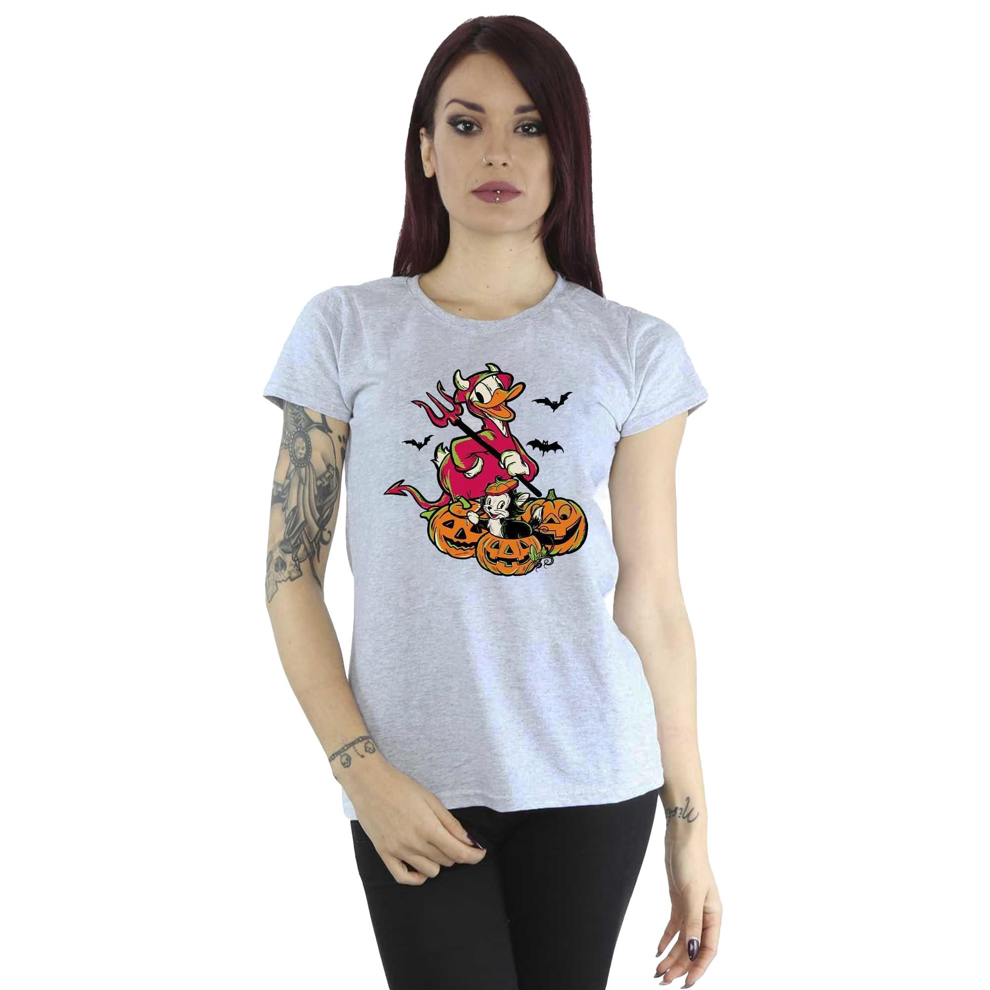 Disney Donald Duck Halloween Slim Fit T-Shirt  