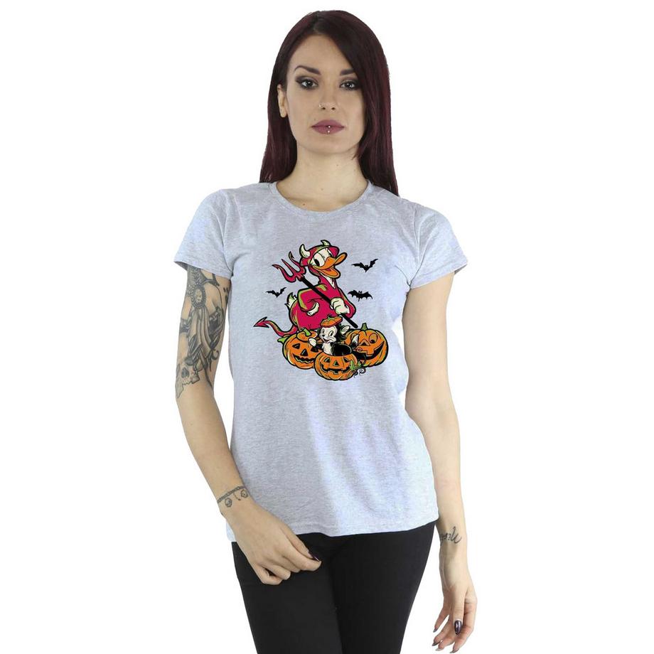 Disney Donald Duck Halloween Slim Fit T-Shirt  