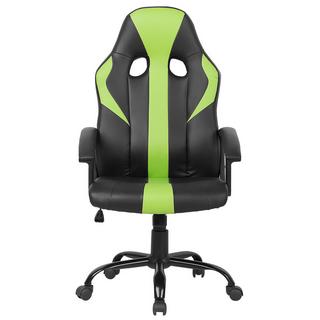 Beliani Chaise de bureau en Cuir PU Rétro SUCCESS  