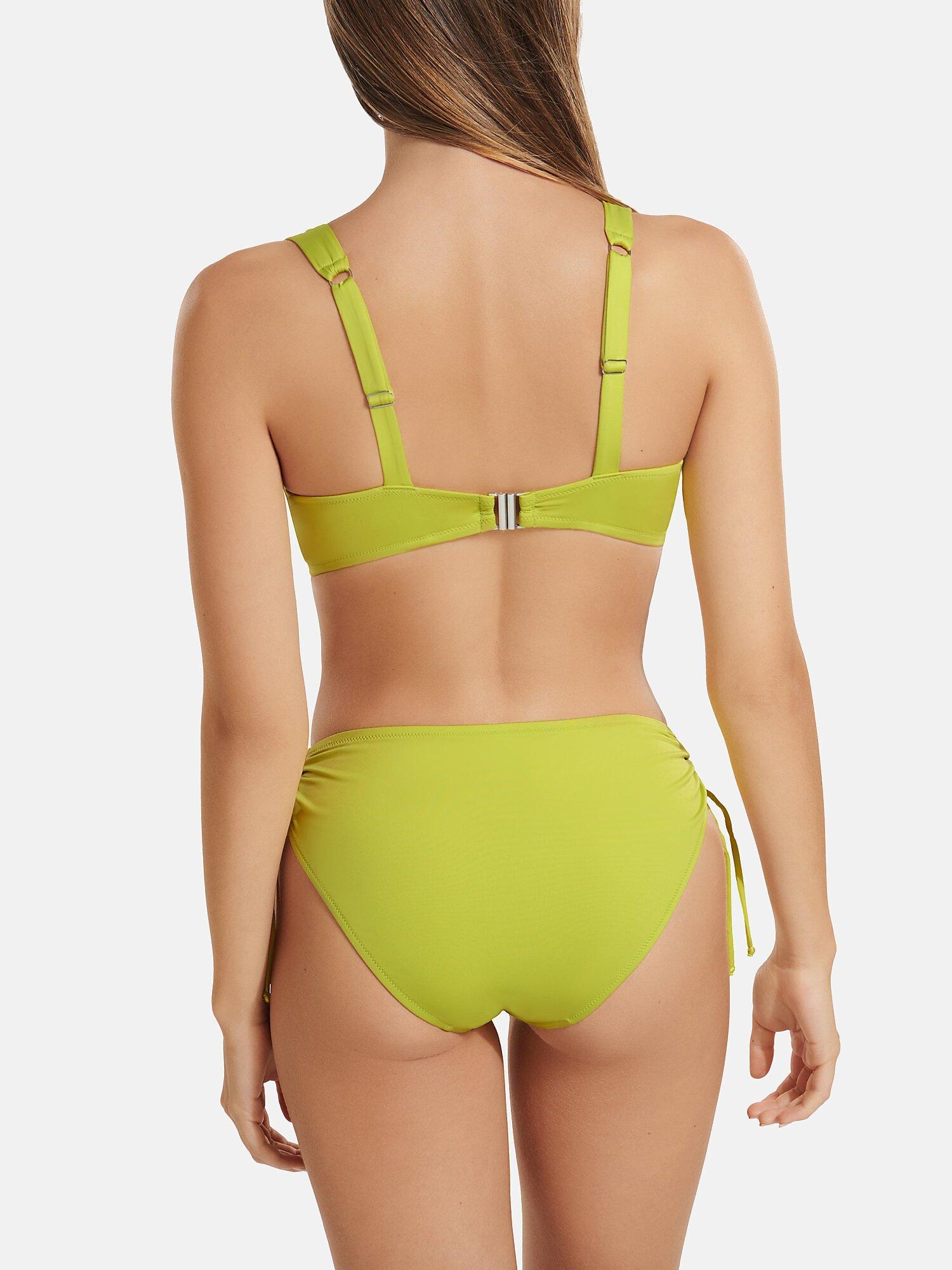 Lisca  Bas maillot slip de bain taille haute côtés réglables Palma 