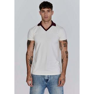 Sik Silk Polo T-Shirt V-Ausschnitt  