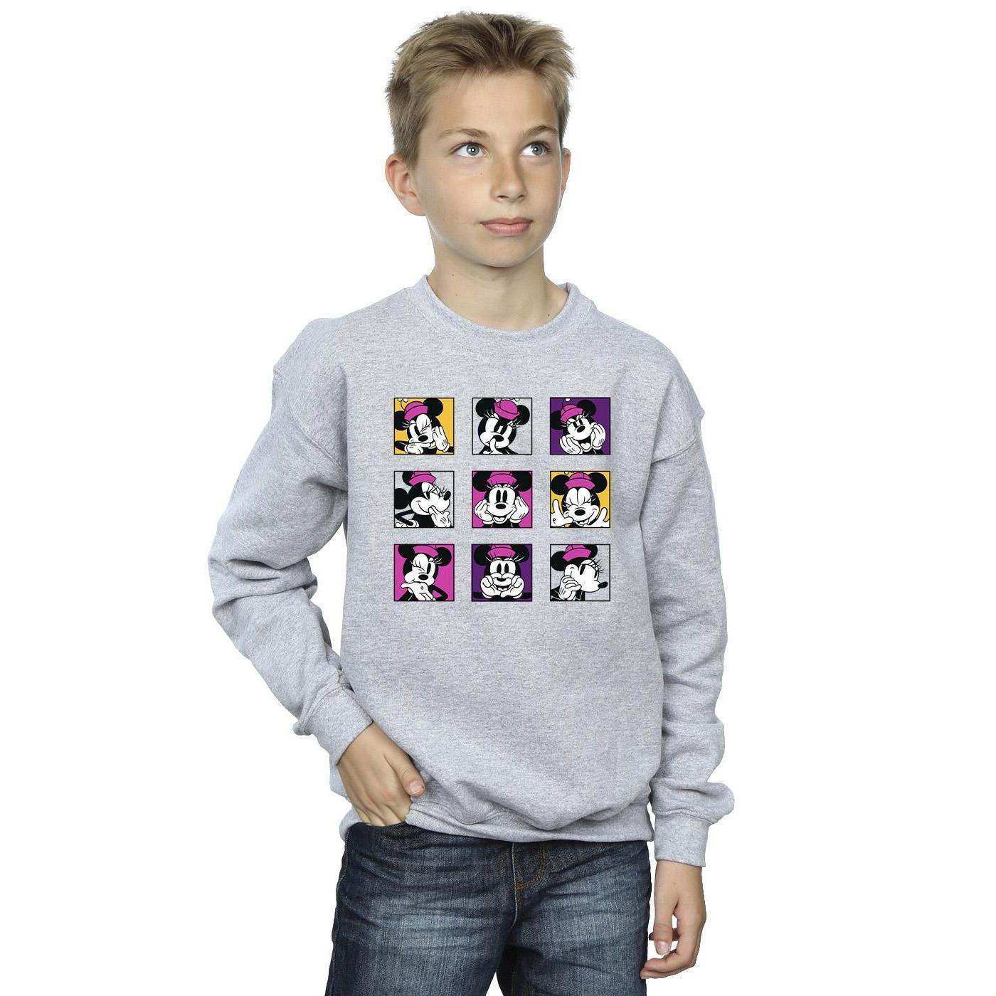 Disney  Minnie Mouse Squares Sweatshirt 