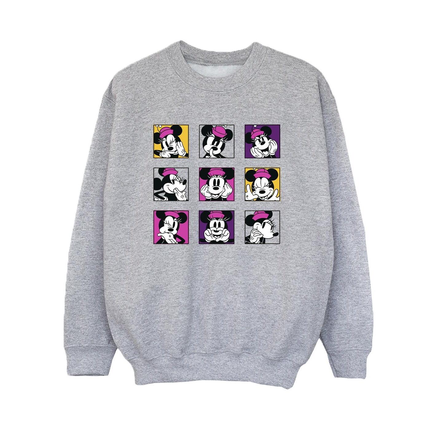 Disney  Minnie Mouse Squares Sweatshirt 