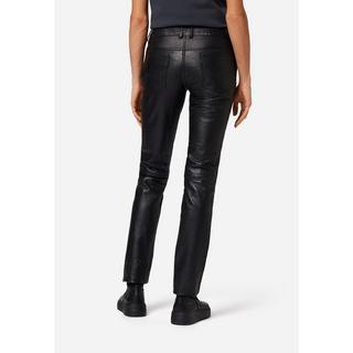 RICANO  Pantalon en cuir  Triston-B, style classique à 5 poches 