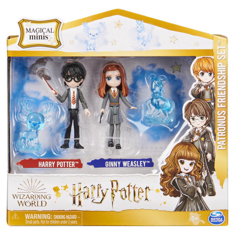 Spin Master  Harry Potter Harry & Ginny mit 2 Patronus-Figuren (8cm) 