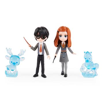 Harry Potter Harry & Ginny mit 2 Patronus-Figuren (8cm)