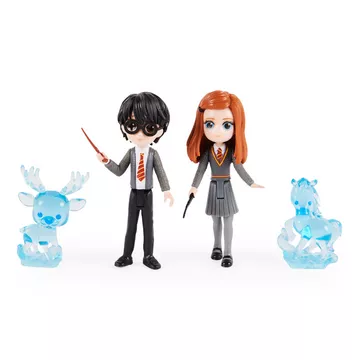Wizarding World Harry Potter - Freunde Spielset mit Harry Potter und Ginny Weasley Sammelfiguren sowie 2 Patronus-Schutzwesen
