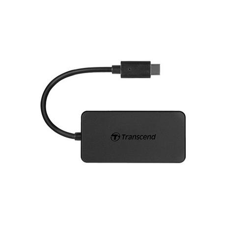 Transcend  HUB2C USB 3.2 Gen 1 (3.1 Gen 1) Type-C Noir 