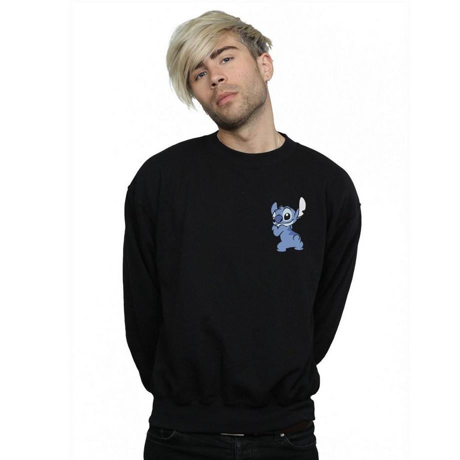 Disney Stitch Brustdruck Sweatshirt  