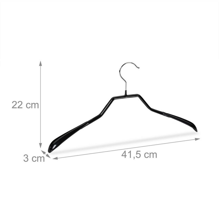 Northix  Ensemble de cintres antidérapants pour costumes 