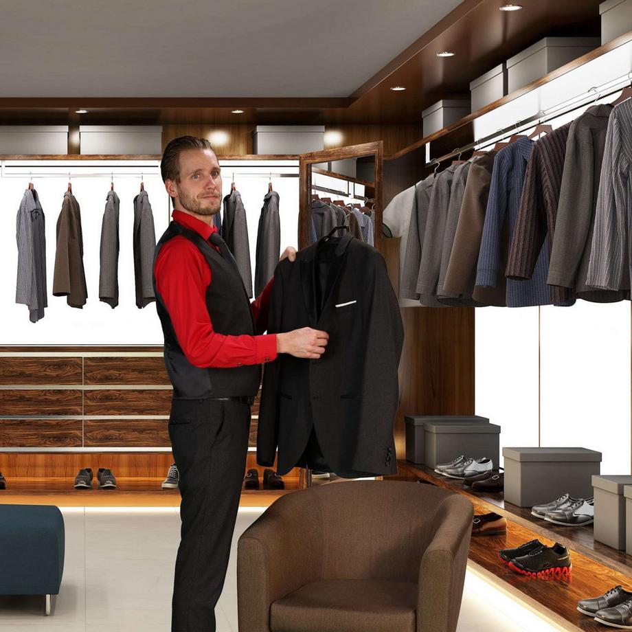 Northix  Ensemble de cintres antidérapants pour costumes 