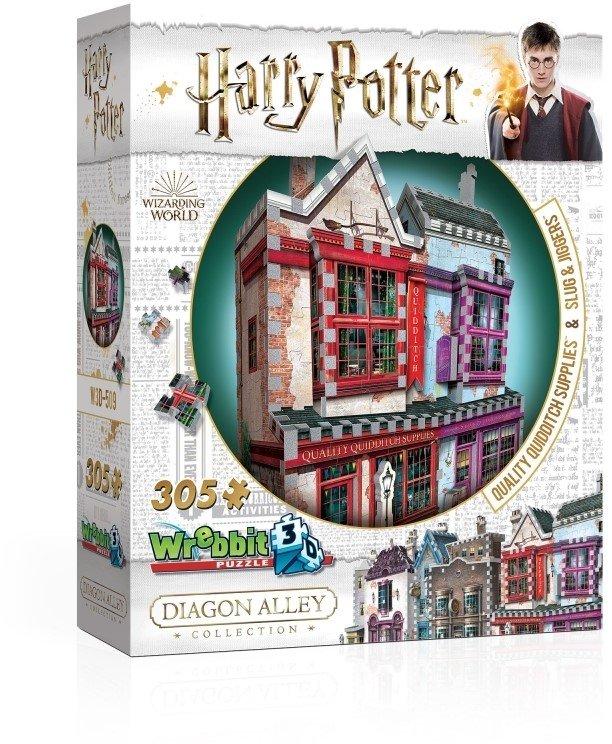 Wrebbit 3D  Puzzles W3D-509 Harry Potter 3D Puzzle, Mehrfarbig 