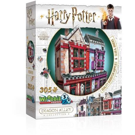 Wrebbit 3D  Puzzles W3D-509 Harry Potter 3D Puzzle, Mehrfarbig 