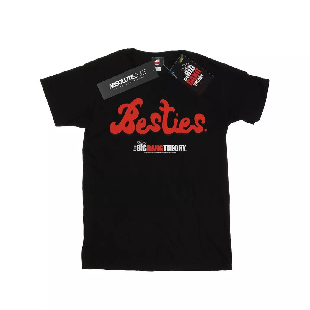 The Big Bang Theory - Besties TShirt, für Damen, Schwarz, Größe S