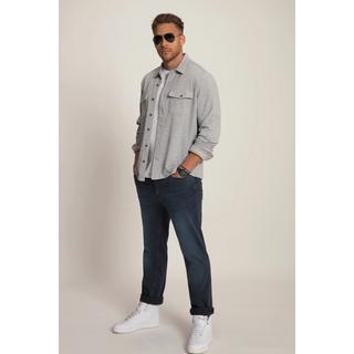 Sthuge  Hemd, Overshirt, Sweat, Langarm, Modern Fit, Kentkragen 