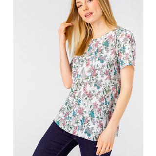 Damart  Stretchbluse aus Crêpe. 