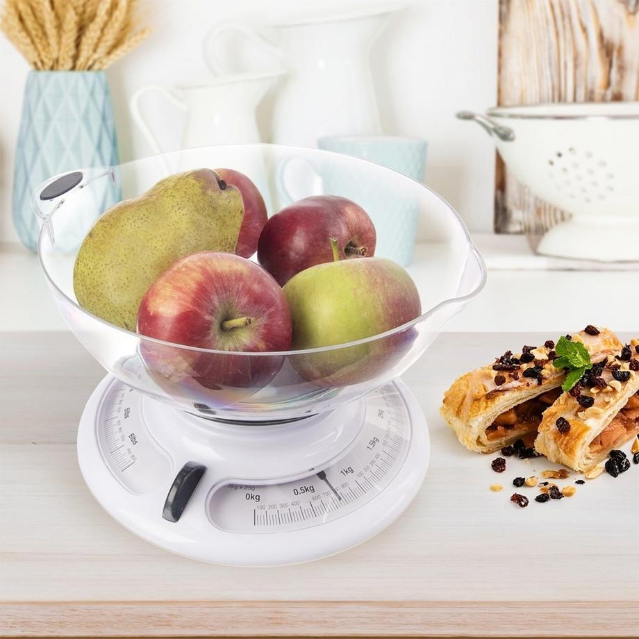 Orion  Balance de cuisine mécanique avec bol amovible 