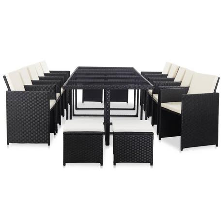 VidaXL Gartenmöbel set poly-rattan  