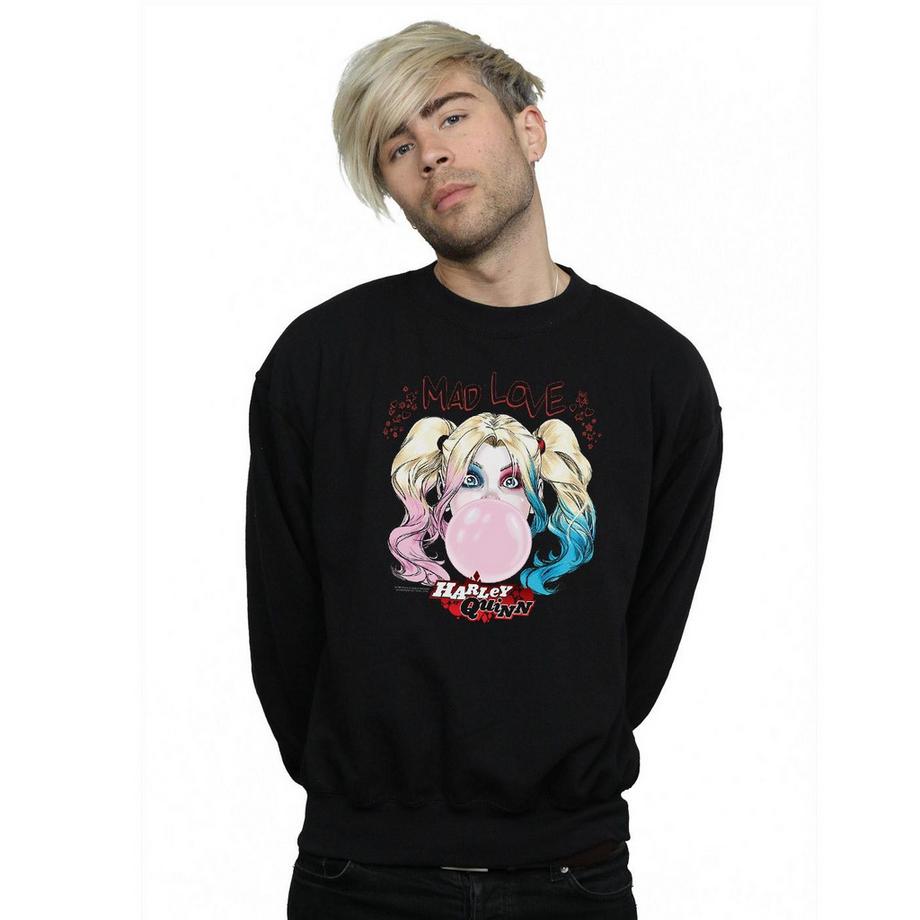 DC COMICS Mad Love Harley Quinn Felpa  