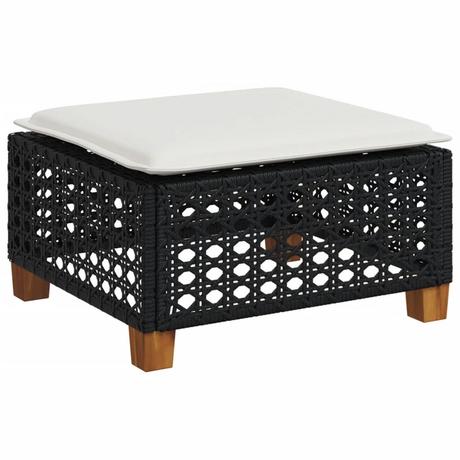 VidaXL  Tabouret de jardin rotin synthétique 