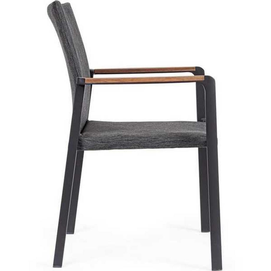 mutoni Garten Armlehnstuhl Jalisco anthrazit  