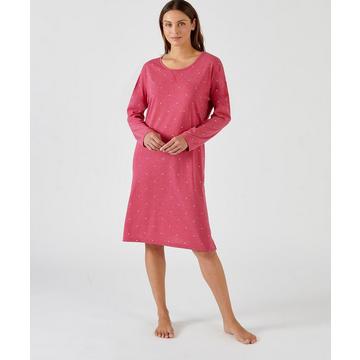 Chemise de nuit imprimé étoiles maille jersey Thermolactyl.