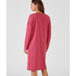 Damart  Chemise de nuit imprimé étoiles maille jersey Thermolactyl. 