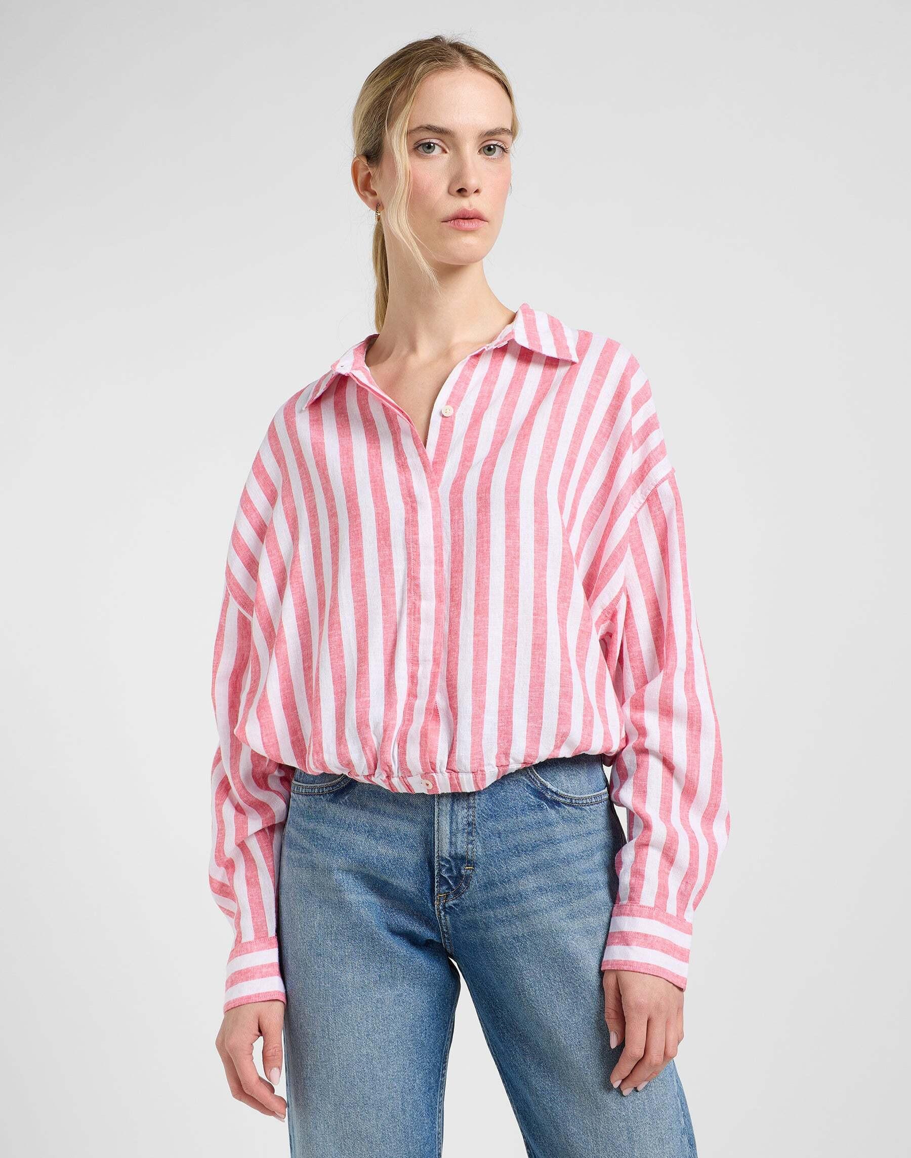 Lee  Camicia di lino Elasticated Shirt 