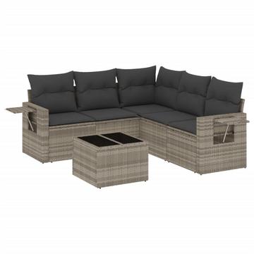 Garten sofagarnitur poly-rattan