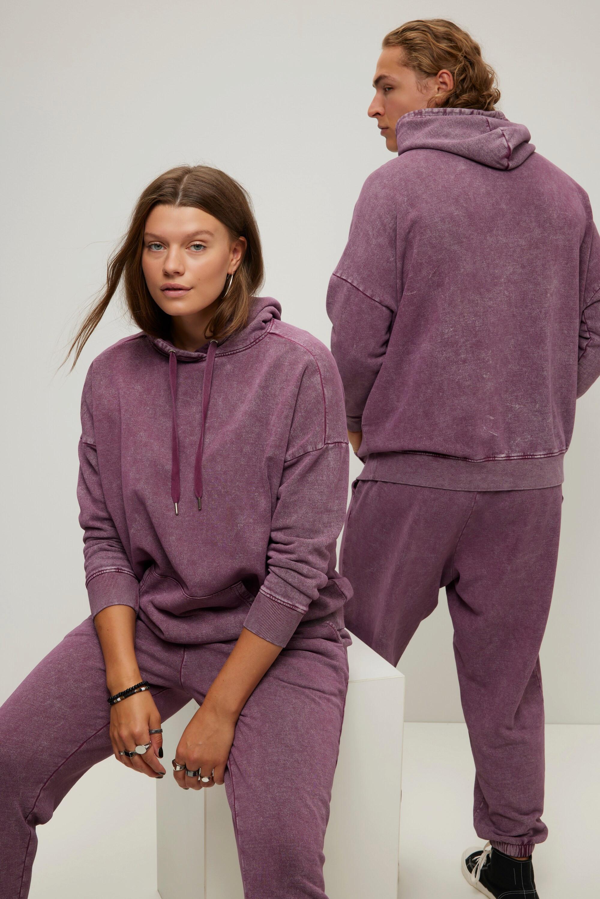 Studio Untold  Hoodie, very oversized, Washing-Effekt, Kapuze, Langarm, Unisex 