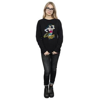 Wonder Woman Wonder Woman Lasso Logo Imprimé Sweatshirt  