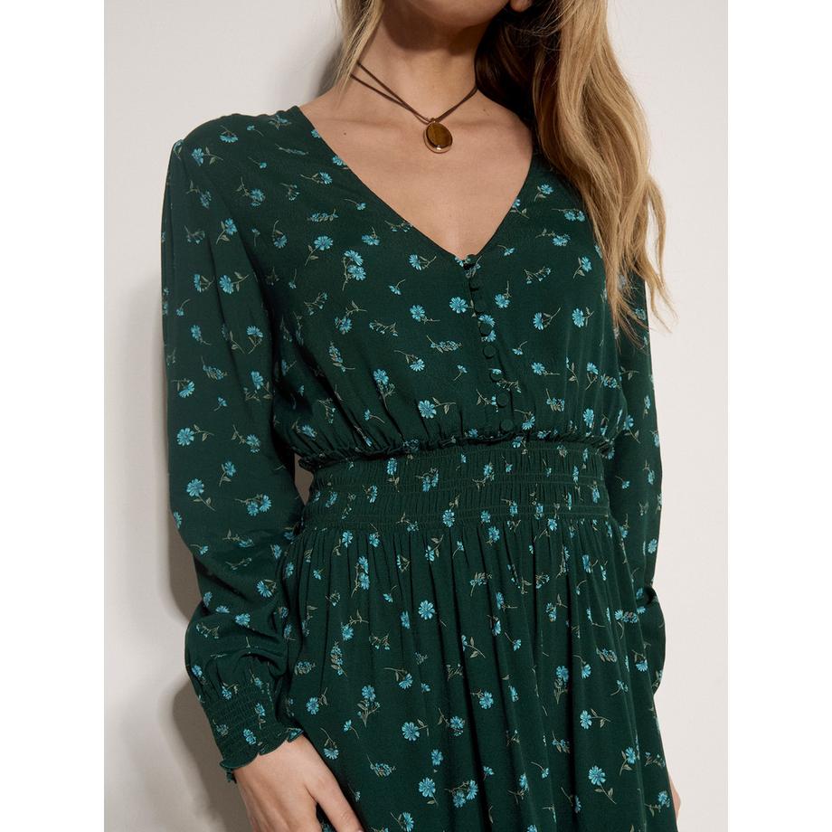 APRICOT Mini-robe vintage à fleurs  