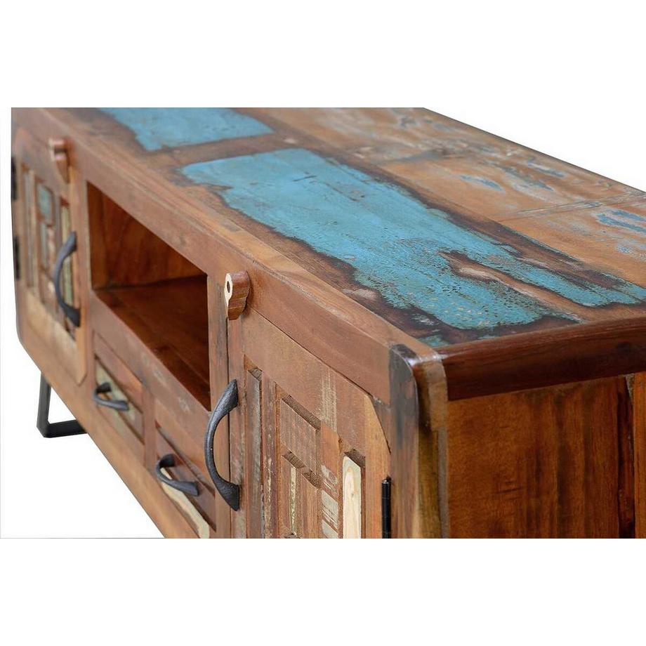 mutoni Meuble TV lowboard Xela bois recyclé  