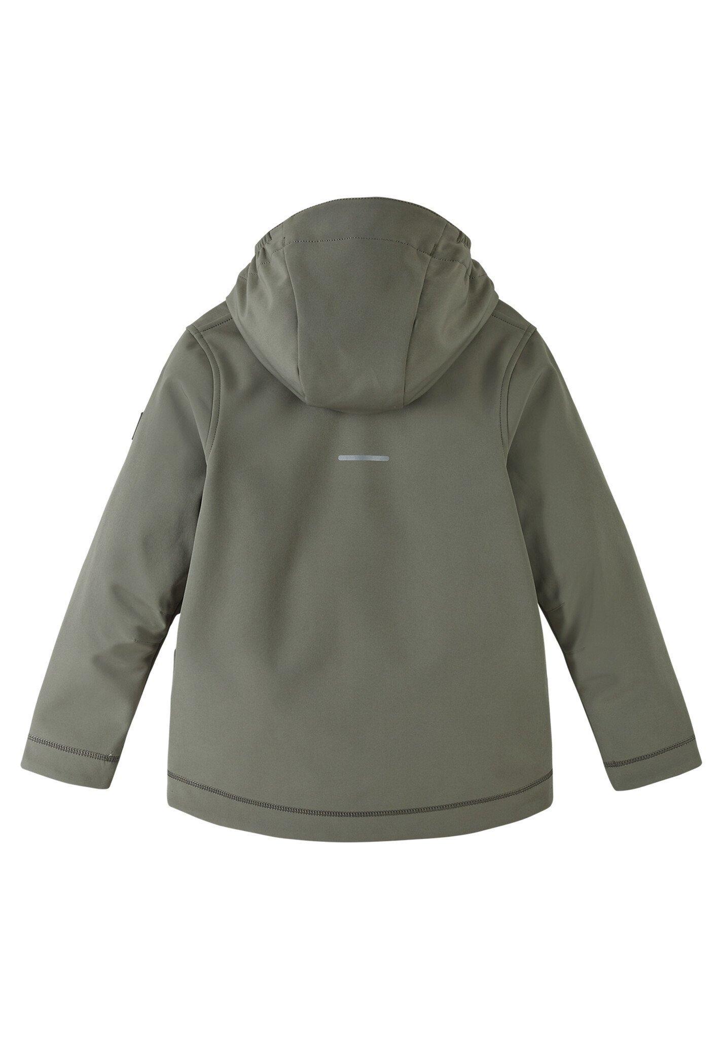 Reima  tec Kinder Softshelljacke Koivula Greyish green 