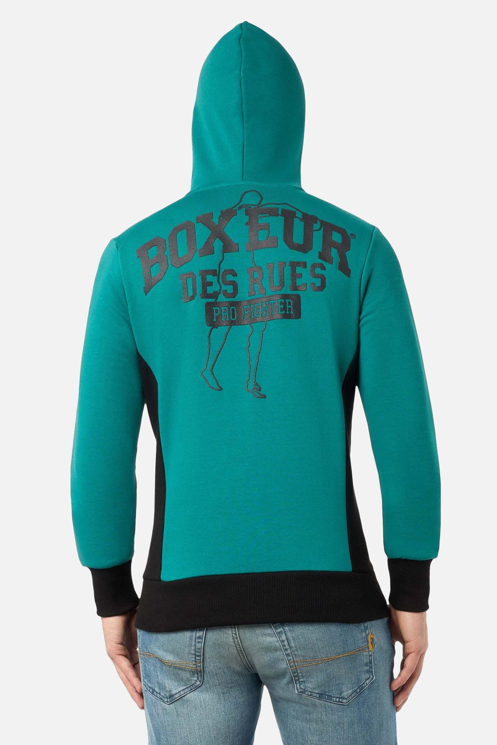 BOXEUR DES RUES Hooded Full Zip Sweatshirt  