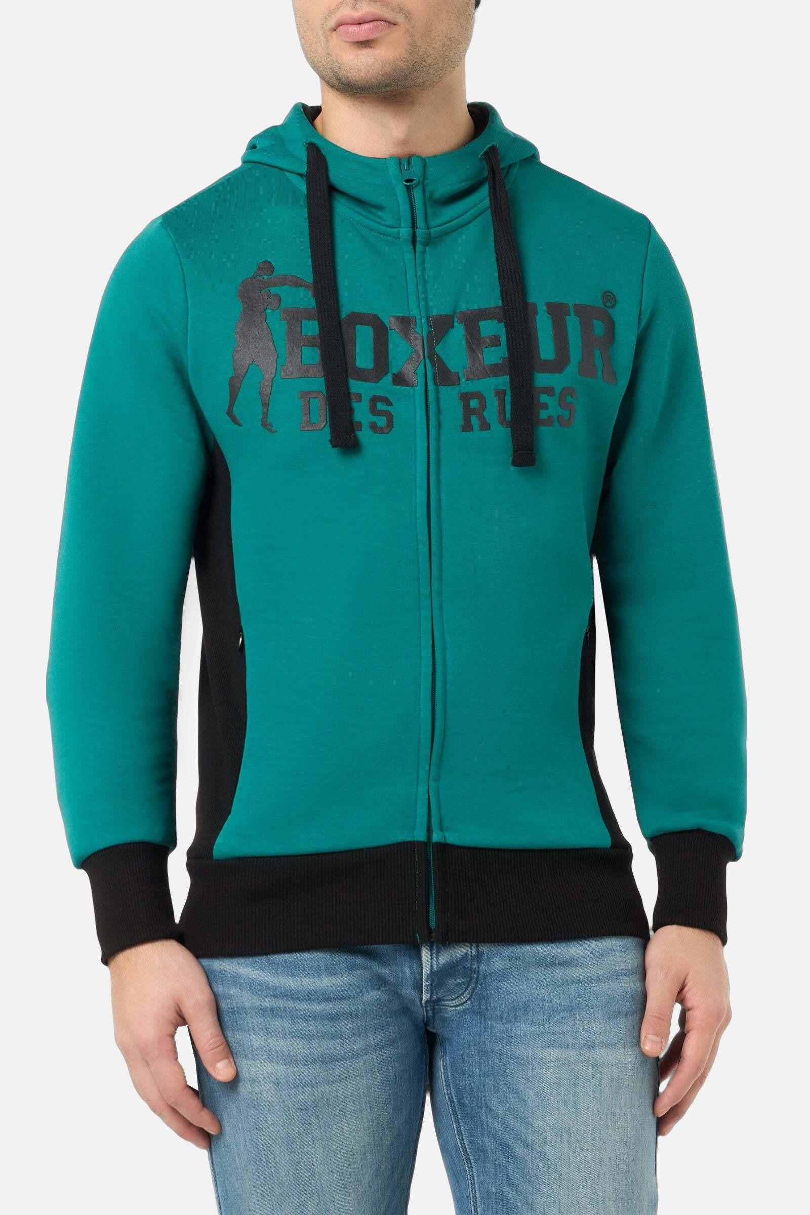 BOXEUR DES RUES Hooded Full Zip Sweatshirt  