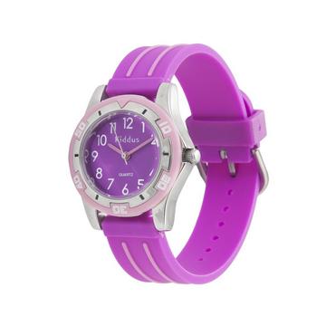 The Sporty Purple  Kinderuhr