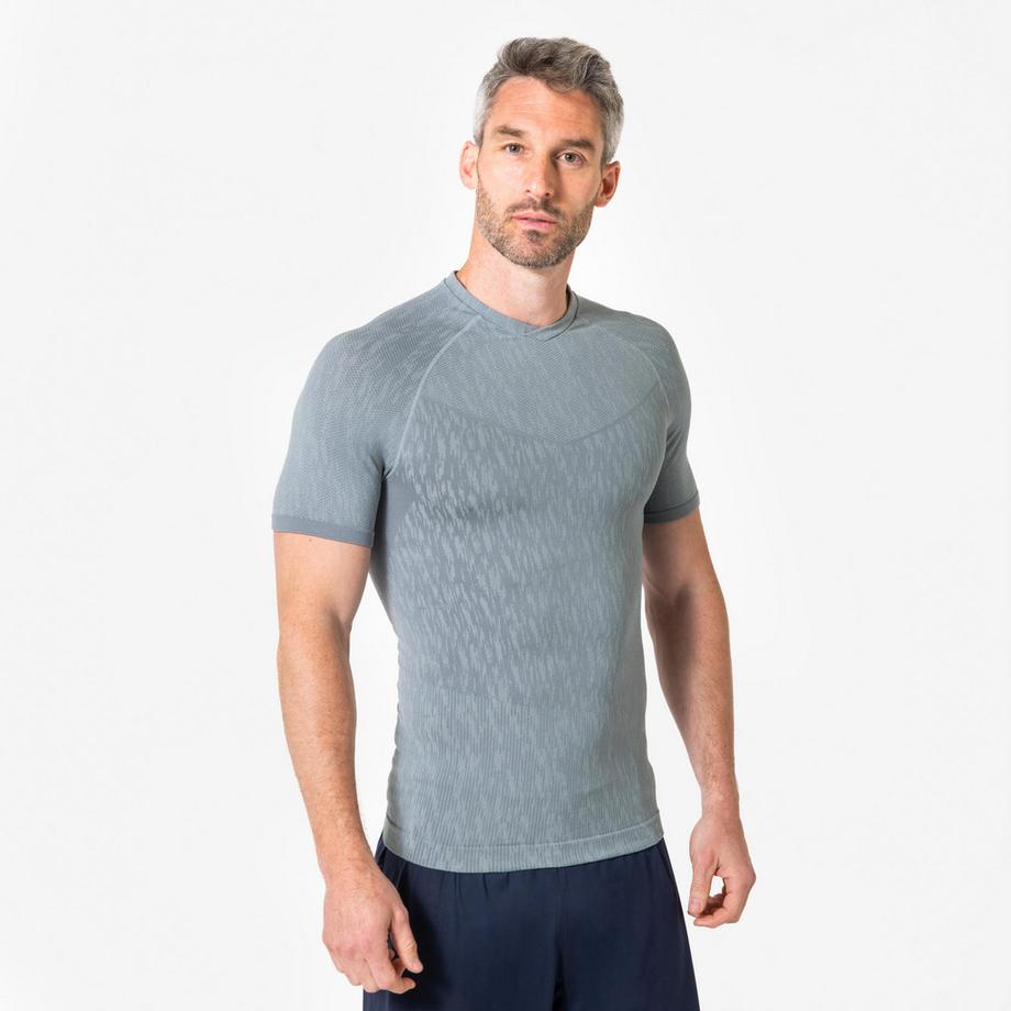 KIPSTA  Funktionsshirt Fussball Kurzarm Keepdry 500 / Polyester 