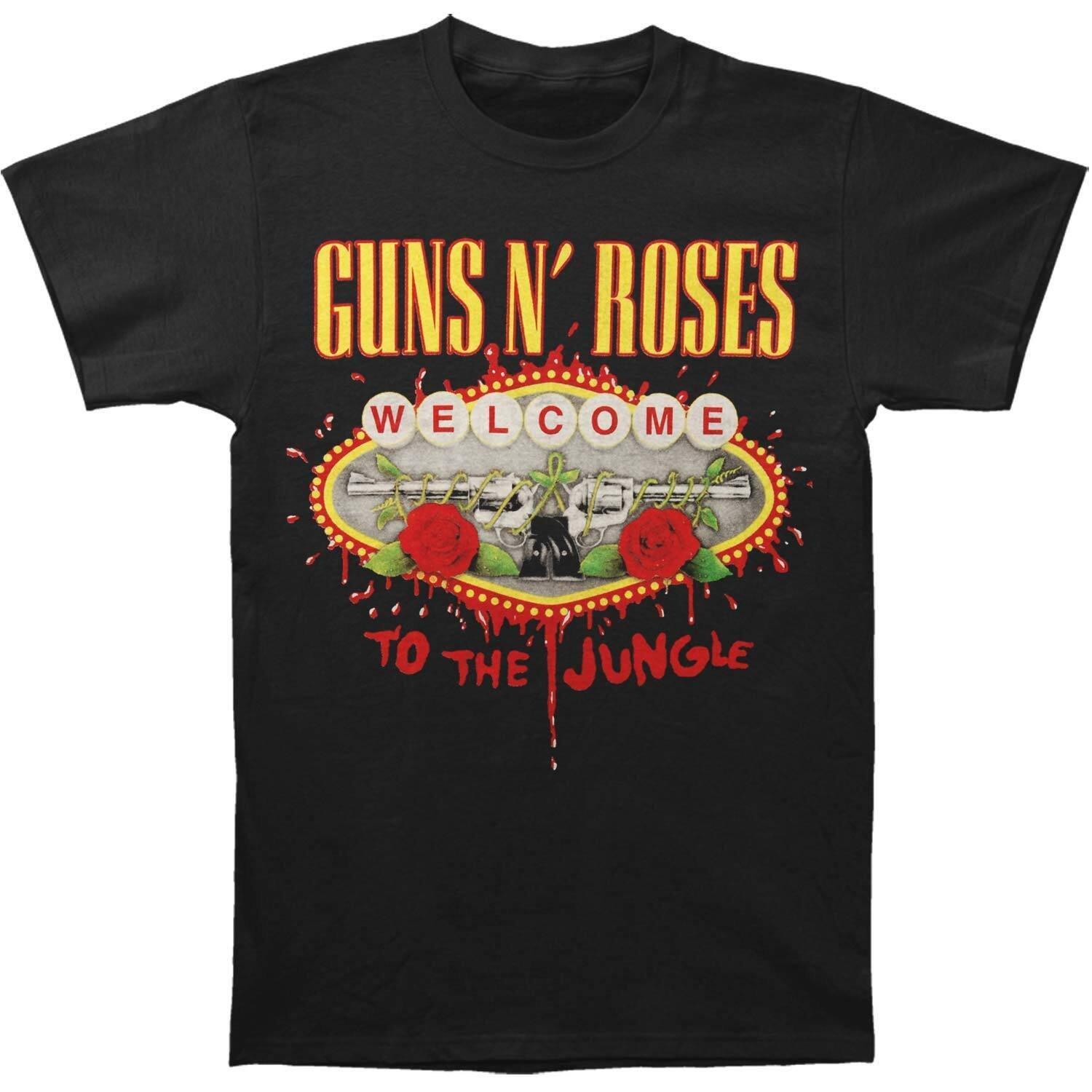 Guns N' Roses  Tshirt WELCOME TO THE JUNGLE 