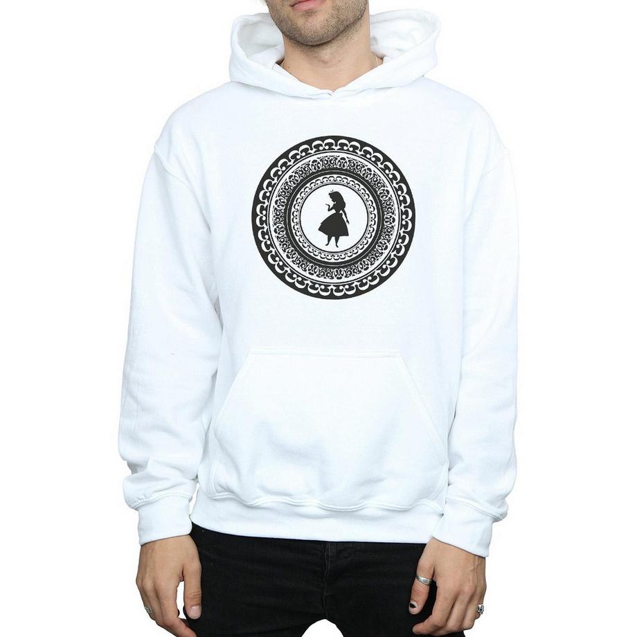 Disney Alice nel Paese delle Meraviglie Felpa con Cappuccio  