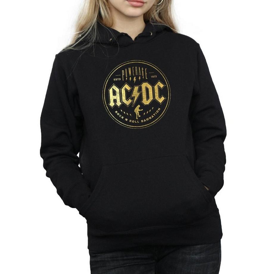 AC/DC ACDC Rock N Roll Damnation Felpa con cappuccio  