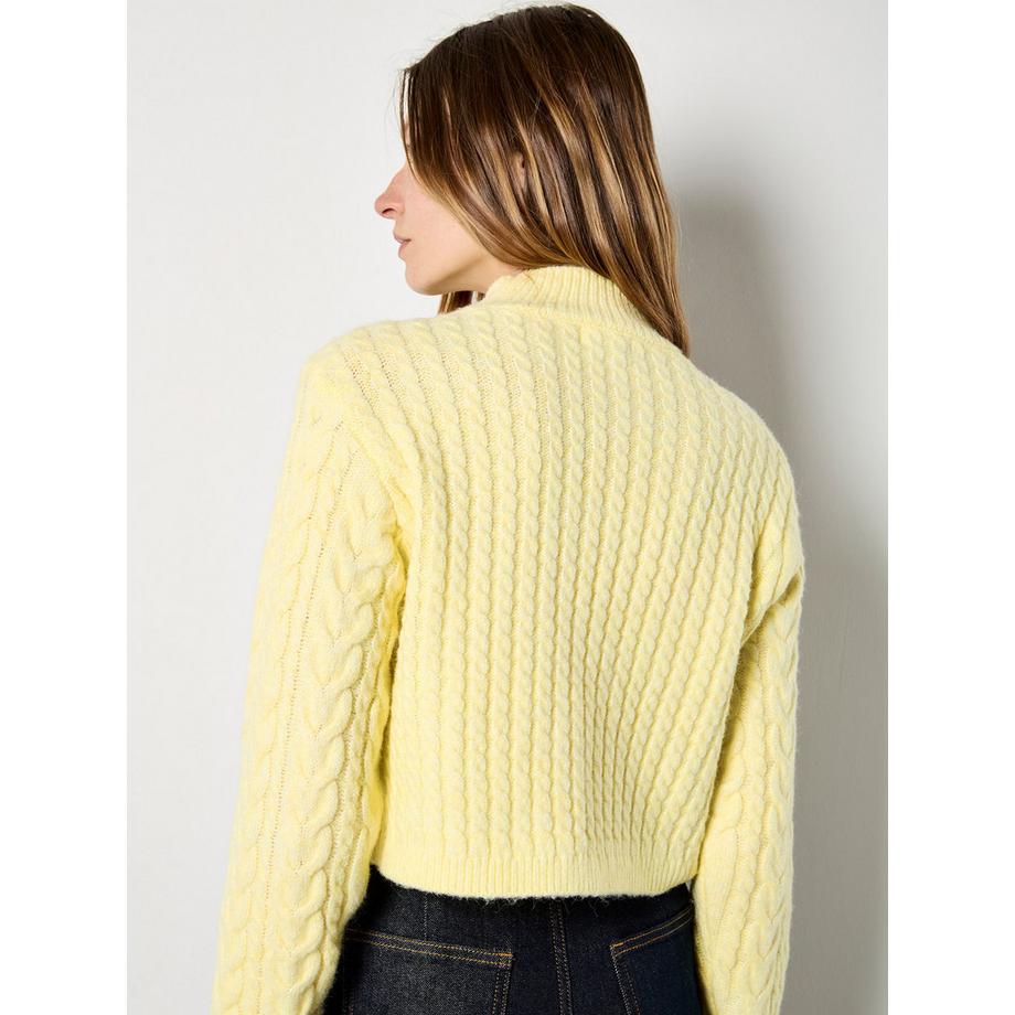 APRICOT Maglione a Treccia Incrociato  
