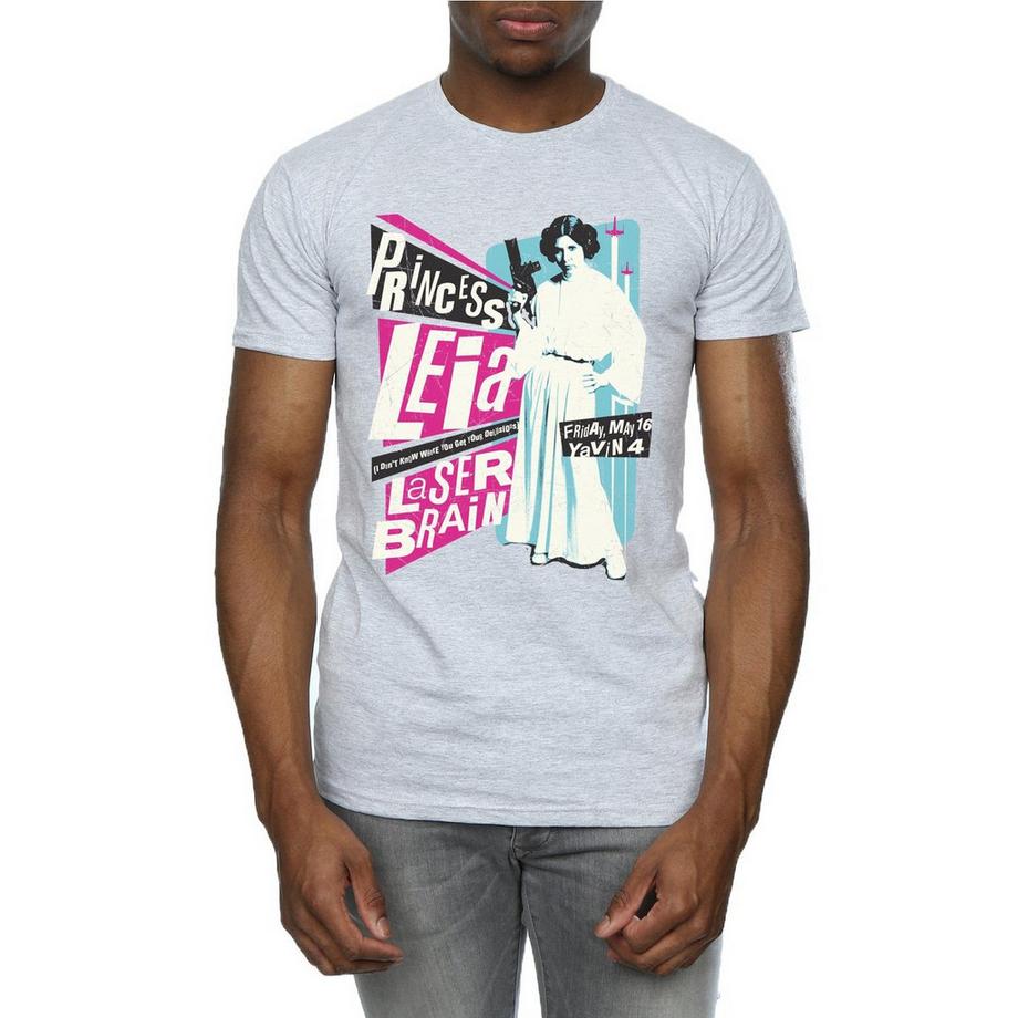 STAR WARS Star Wars Princess Leia Laser Brain T-Shirt  