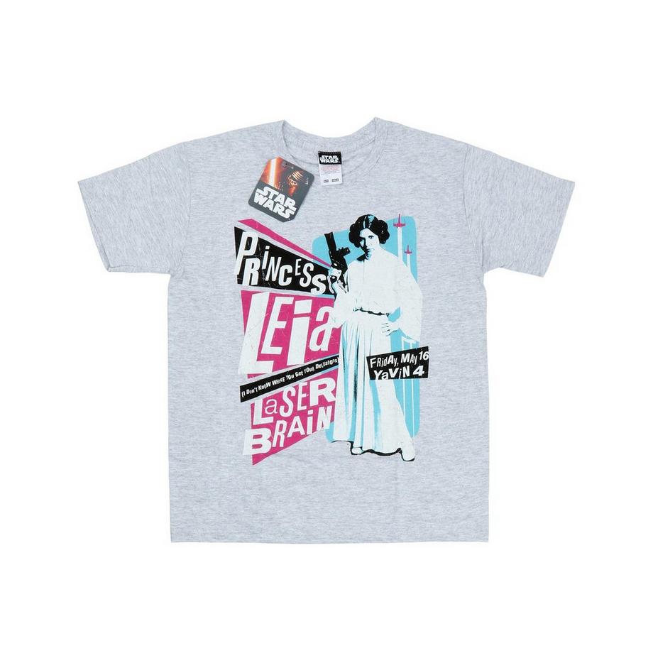 STAR WARS Star Wars Princess Leia Laser Brain T-Shirt  
