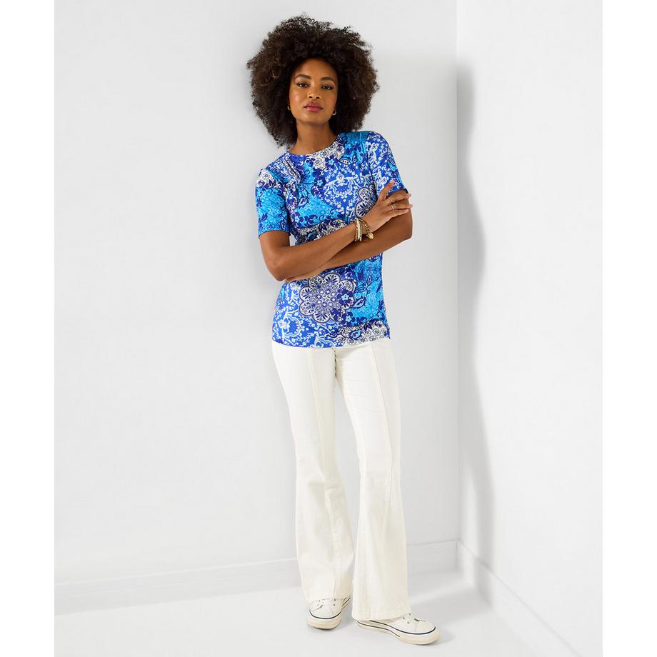 Joe Browns Top in jersey nodo frontale motivo a spirale  