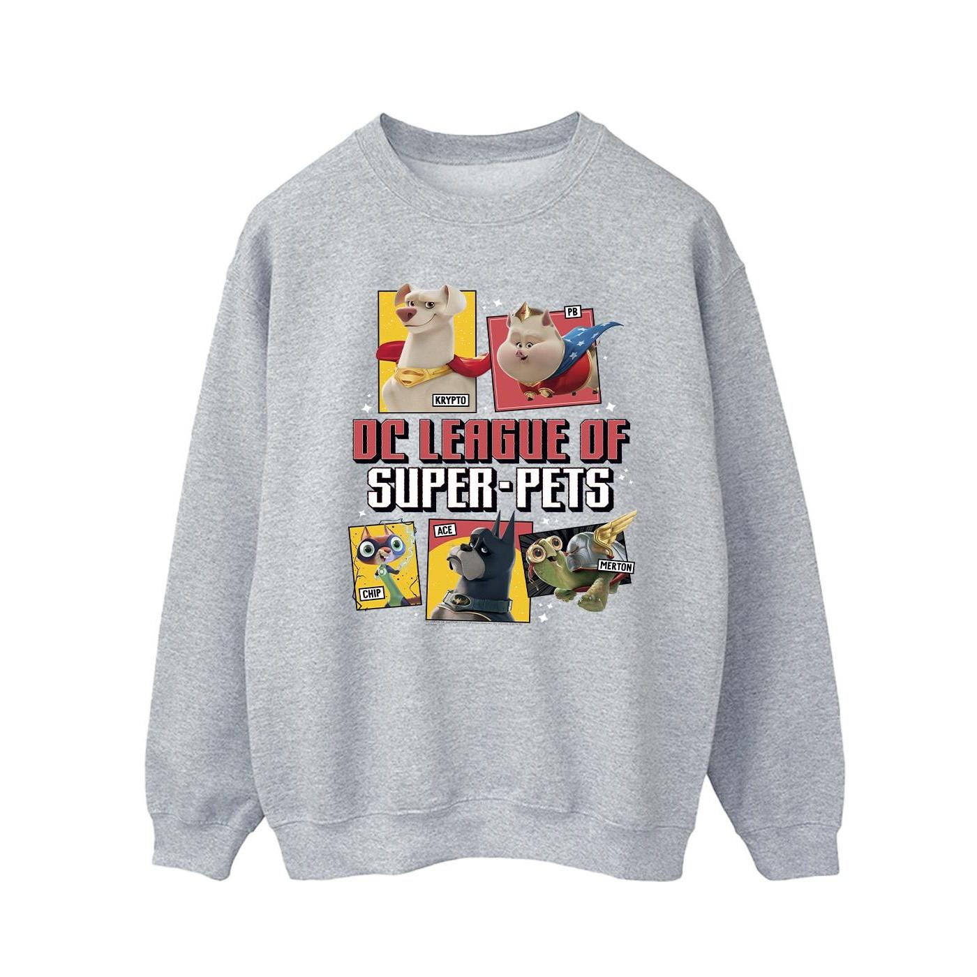 DC COMICS  DC League Of SuperPets Sweatshirt 