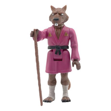 Mattel  Teenage Mutant Ninja Turtles ReAction Actionfigur Splinter 