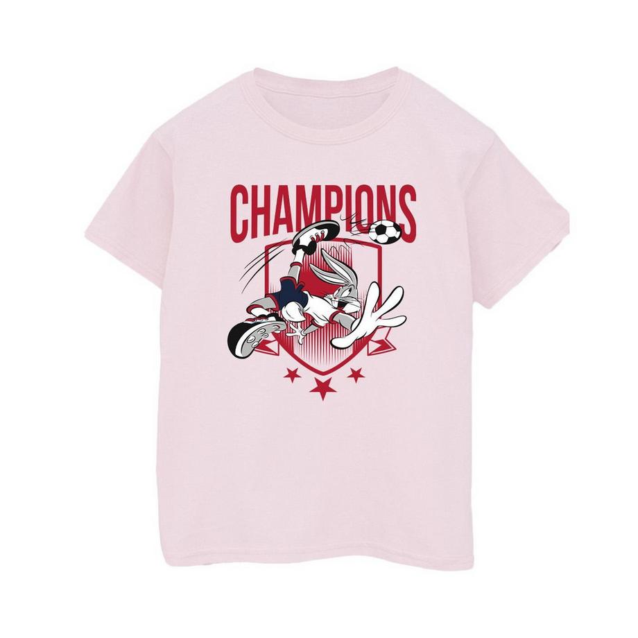 LOONEY TUNES Champions Bugs Bunny T-Shirt Grafica  